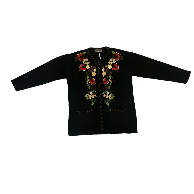 ژاکت زنانه مدل NF-33 flowers