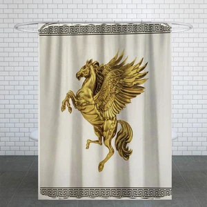 پرده حمام کد LUX3 سایز 180x200 سانتی متر