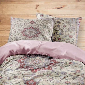 سرویس روتختی مدوپد طرح فرش تبریز مدل C-Tabriz14 یک نفره 4 تکه