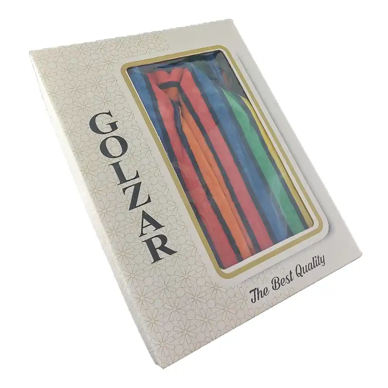 حوله پالتویی گلزار مدل راه راه رنگی سایز125