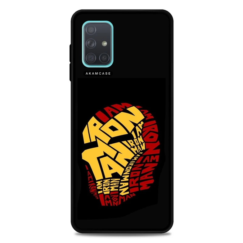 کاور آکام مدل AMC-WSGA71-IRON MAN3 مناسب برای گوشی موبایل سامسونگ Galaxy A71