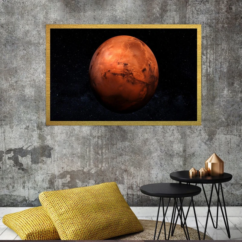 تابلو بکلیت طرح سیاره مدل قاب شاسی T-S8267