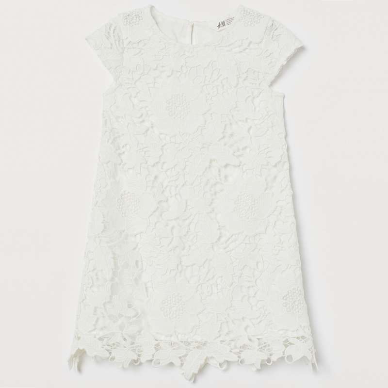 پیراهن دخترانه اچ اند ام مدل 0817236001