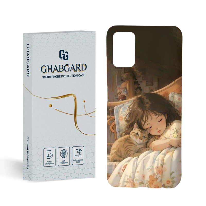 کاور قاب گارد مدل دخترانه مناسب برای گوشی موبایل سامسونگ Galaxy A03s