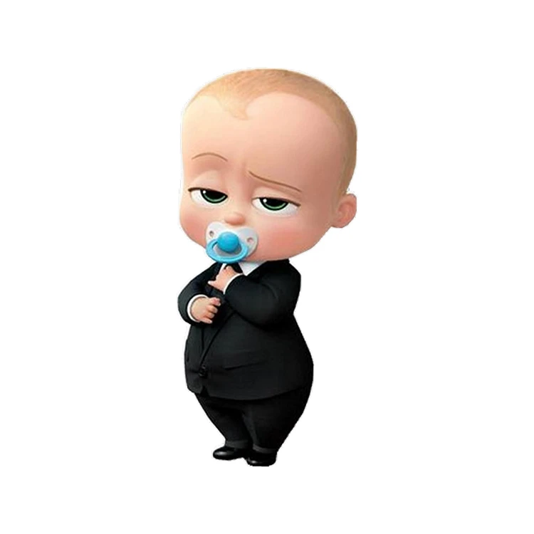 استیکر پارچه و لباس پاد آفرین مدل بچه رئیس کد 939