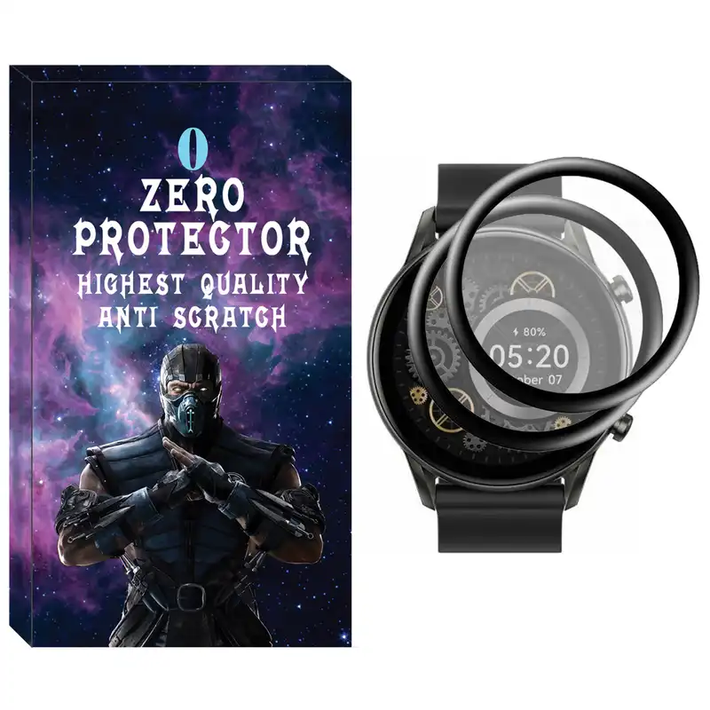 محافظ صفحه نمایش نانو زیرو مدل NZO مناسب برای ساعت هوشمند شیائومی Haylou RT2 بسته دو عددی