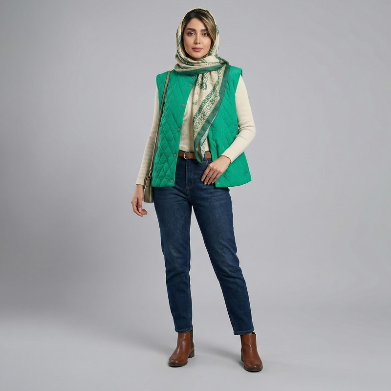 پافر زنانه السانا مدل تیوانا کد 2378