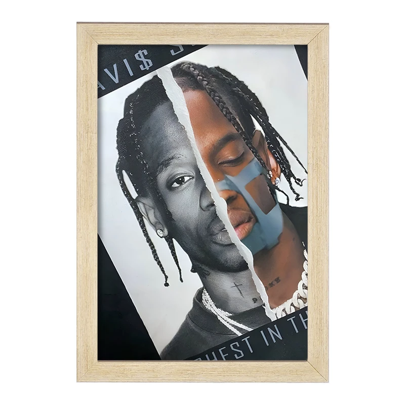 تابلو خندالو مدل تراویس اسکات (Travis Scott) کد F6890