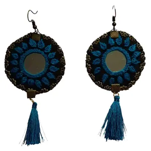 گوشواره سوزن دوزی کد B45