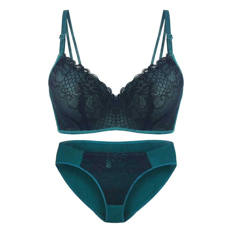 ست شورت و سوتین زنانه مدل بدون فنر پد دار کد 9282C