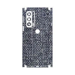 MAHOOT Fabric Texture 6-FullSkin Cover Sticker for Motorola Edge 20