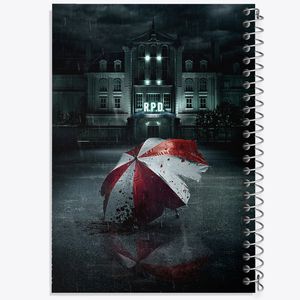 دفتر نت موسیقی 50 برگ خندالو مدل بازی رزیدنت اویل (Resident Evil) کد 31654