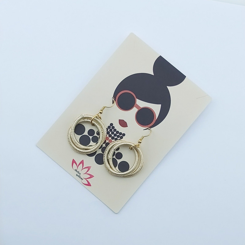 گوشواره زنانه شلر مدل جینان کد 01