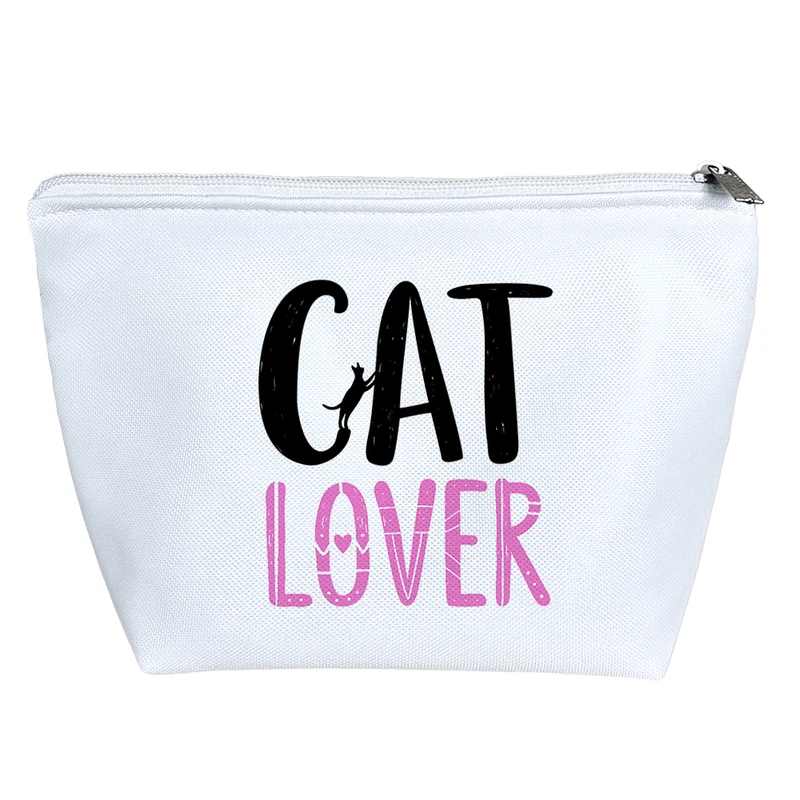 کیف لوازم آرایش دخترانه خندالو مدل گربه کد 1849