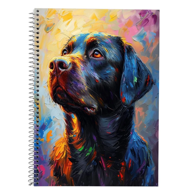 دفتر لغت 50 برگ مدوپد طرح سگ و گربه کد DF17240