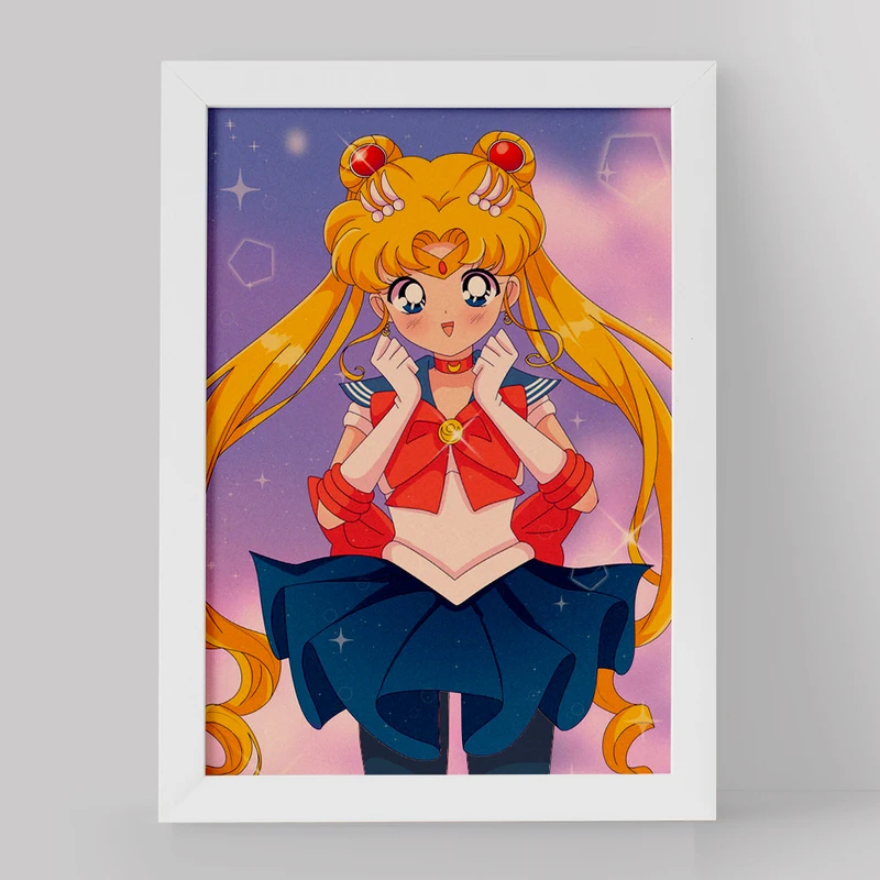 تابلو خندالو مدل اوساگی تسوکینو انیمه سیلور مون Sailor Moon کد 17463