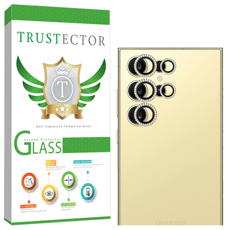 محافظ لنز دوربین تراستکتور مدل NR5T20 مناسب برای گوشی موبایل سامسونگ Galaxy S25 Ultra 5G