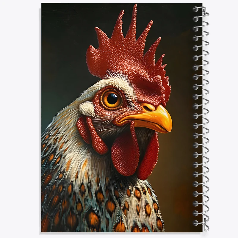 دفتر لیست خرید 50 برگ خندالو طرح خروس کد F6506