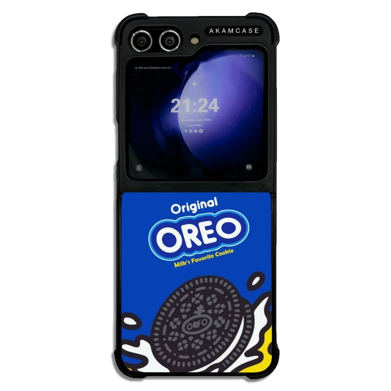 کاور آکام مدل AMCWSGZFLIP5-OREO7 مناسب برای گوشی موبایل سامسونگ Galaxy Z Flip 5