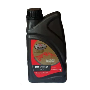 روغن موتور بنزینی آتا اویل مدل 20w-50 sl حجم1 لیتر
