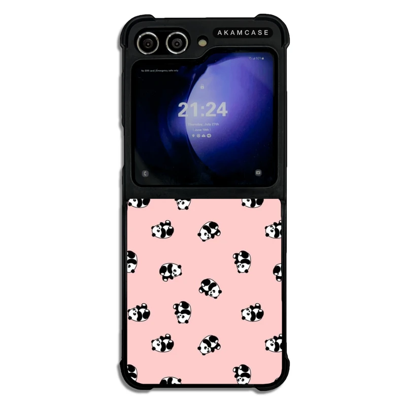 کاور آکام مدل AMC-WSGZFLIP5-PANDA-10 مناسب برای گوشی موبایل سامسونگ Galaxy Z Flip 5 