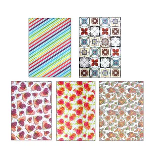 کاغذ کادو مدل گل کد 789 مجموعه 5 عددی