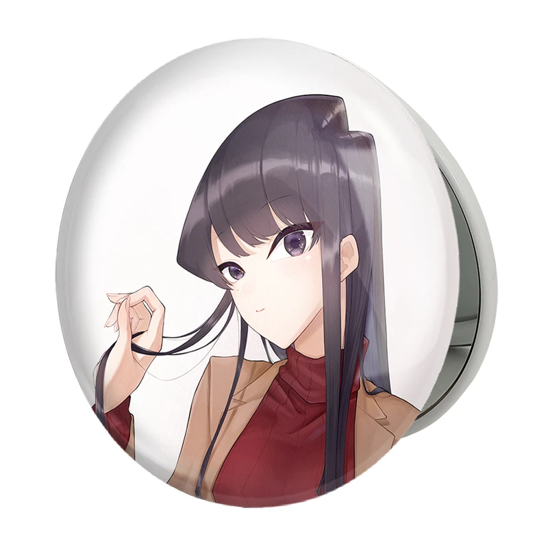 آینه جیبی خندالو طرح انیمه کومی سان مدل تاشو کد 16114 