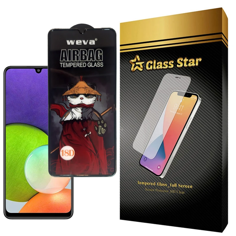  محافظ صفحه نمایش گلس استار مدل AIRG مناسب برای گوشی موبایل سامسونگ Galaxy A22