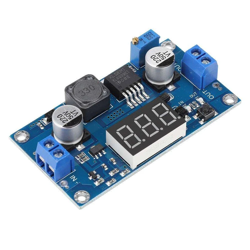 ماژول رگولاتور افزاینده ولتاژ مدل voltage display کد 6009