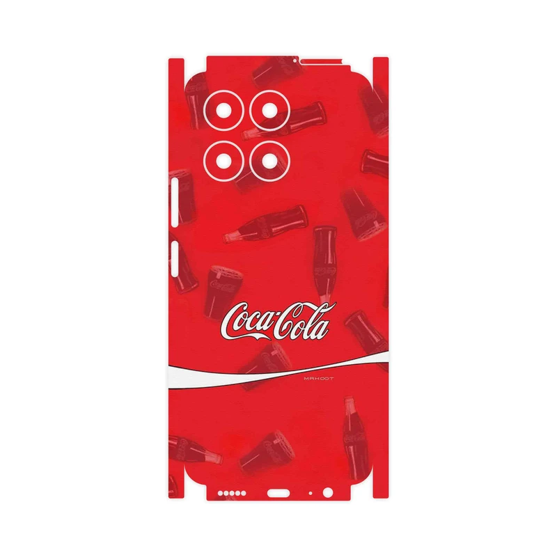 برچسب پوششی ماهوت مدل Coca_Cola_Logo-FullSkin مناسب برای گوشی موبایل آنر X6a