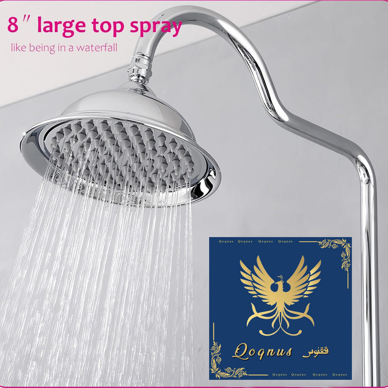 سردوش حمام ققنوس مدل قاجاری مجموعه 2 عددی