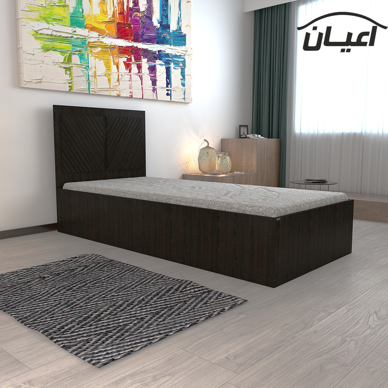 تخت خواب یکنفره اعیان مدل FH422 سایز 90x200 سانتی متر تخت خواب یکنفره اعیان مدل FH422 سایز 90x200 سانتی متر
