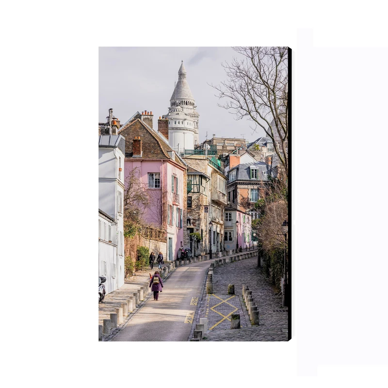 تابلو شاسی عرش طرح گردشگری فرانسه مدل محله مونمارتر Montmartre کد As5705