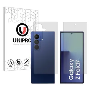 Unipro 5 Star model matte screen protector suitable for Samsung Galaxy Z Fold7 mobile phone Along with the phone back protector