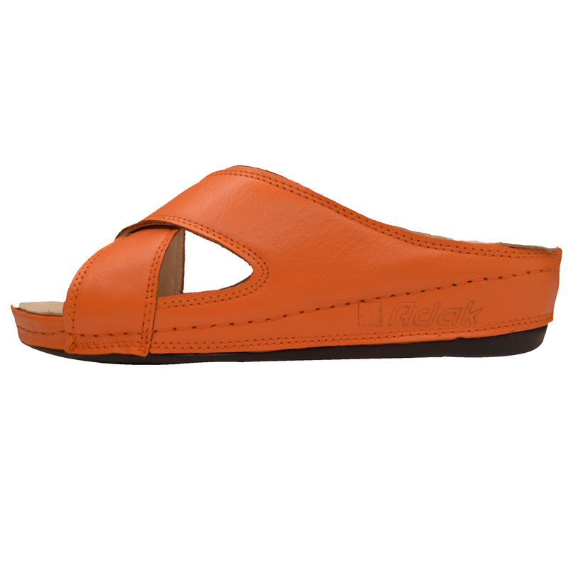 دمپایی زنانه کفش آداک مدل 116 رنگ نارنجی