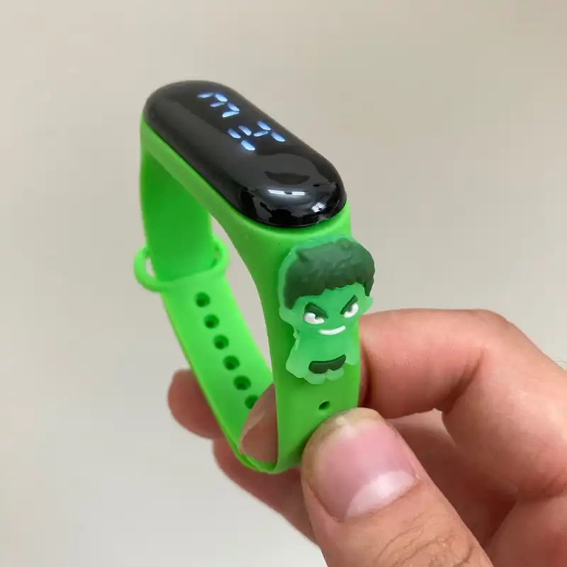 ساعت مچی دیجیتال بچه‌گانه مدل پسر جنگلی