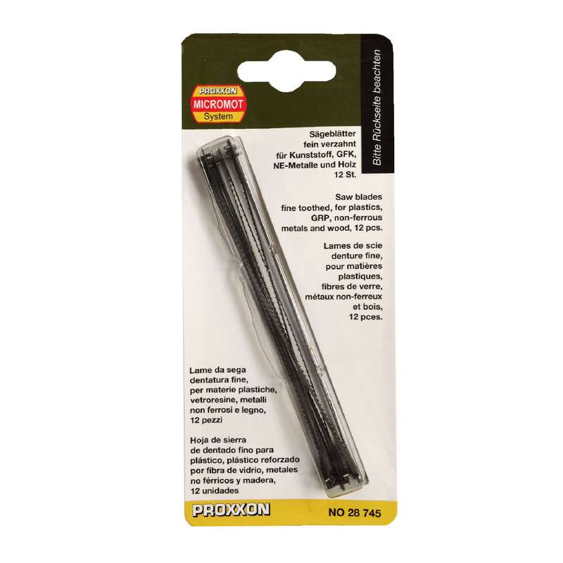 تیغه اره مویی پروکسون مدل 28745 بسته 12 عددی تیغه اره مویی پروکسون مدل 28745 بسته 12 عددی