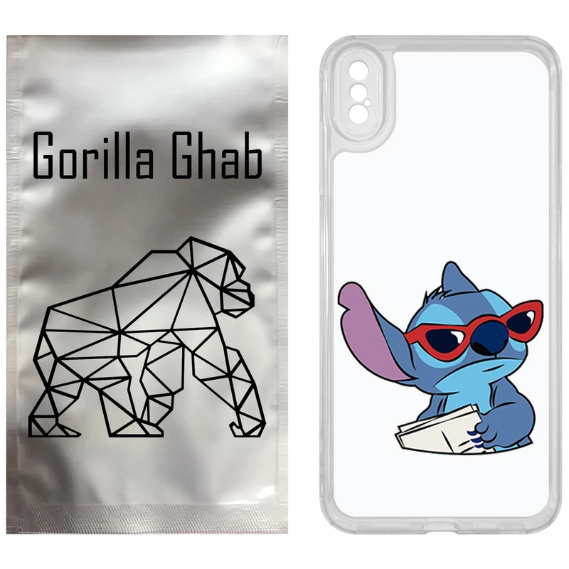 کاور گوریلا قاب مدل CLG کد 69 طرح استیچ مناسب برای گوشی موبایل اپل iPhone XS Max