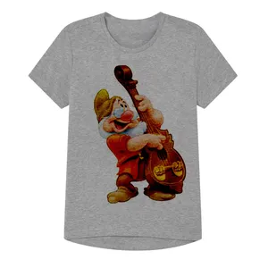 تی شرت آستین کوتاه پسرانه مدل پیرمرد کوتوله کد SH31 رنگ طوسی