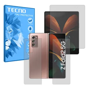Tecno Resistant model Matte screen protector suitable for Samsung Galaxy Z Fold 2 mobile phone along with the back of the phone