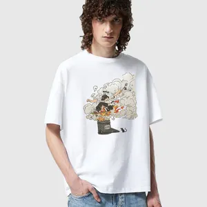 تی شرت آستین کوتاه مردانه مدل ژاپن استایل اسکیت anm543