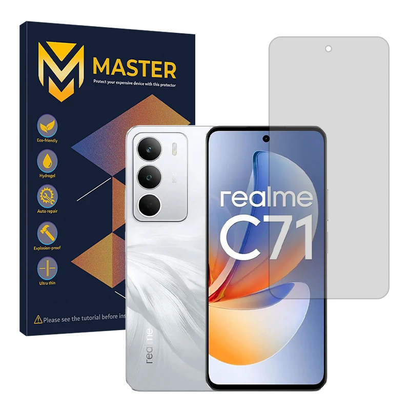 محافظ صفحه نمایش مات مستر مدل Resistant مناسب برای گوشی موبایل ریلمی C71