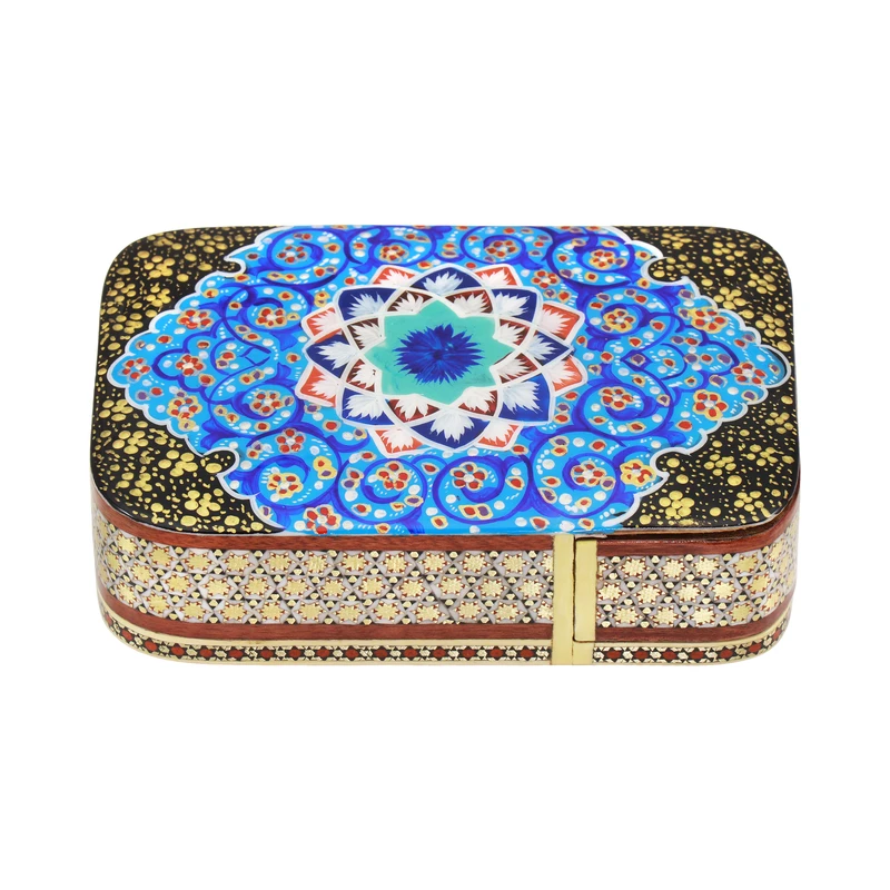 جاکارتی خاتم کاری فراز هنر مدل استخوانی طرح نقاشی اسلیمی کد 1
