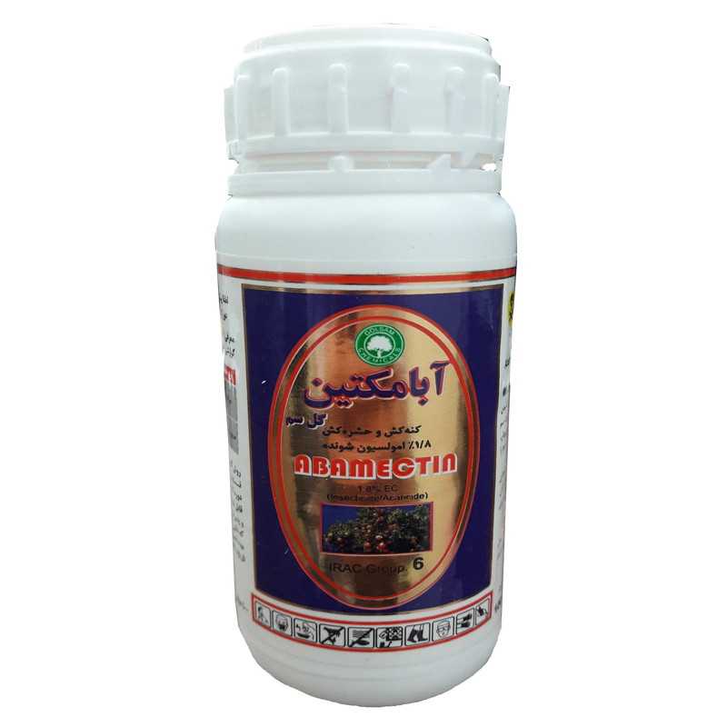 حشره کش و کنه کش گیاهان آپارتمانی آبامکتین مدل 1.8% EC حجم 100 میلی لیتر حشره کش و کنه کش گیاهان آپارتمانی آبامکتین مدل 1.8% EC حجم 100 میلی لیتر