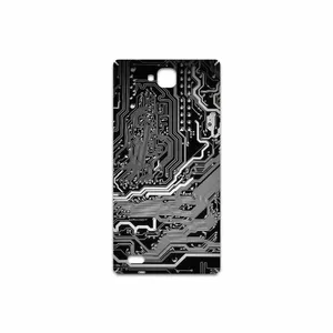 MAHOOT Black Printed Circuit Board Cover Sticker for Honor 3C