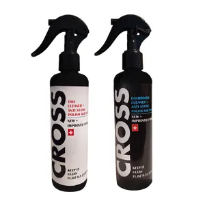 اسپری تمیز کننده و براق کننده داشبورد و لاستیک خودرو کراس مدل CR-250P حجم 250 میلی لیتر مجموعه 2 عددی