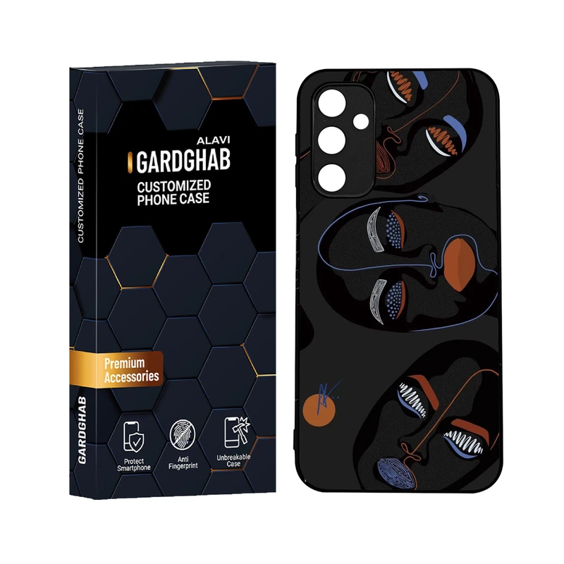 کاور گارد قاب علوی مدل دورژله ای ساده و مینیمال مناسب برای گوشی موبایل سامسونگ Galaxy A24