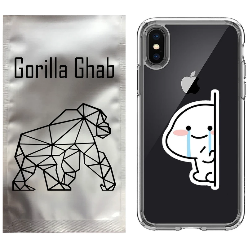 کاور گوریلا قاب مدل CLG کد 91 طرح اشک مناسب برای گوشی موبایل اپل iPhone X / XS