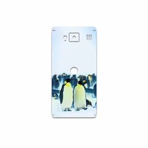 MAHOOT Penguin Cover Sticker for Motorola Droid Razr HD
