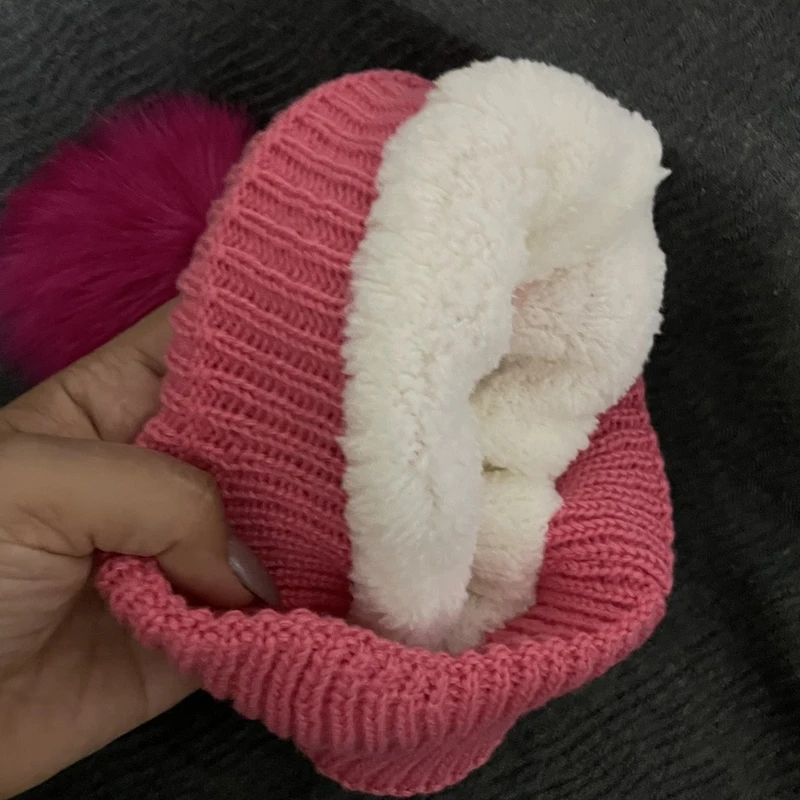 عکس شماره 2 : کلاه بافتنی بچگانه مدل تدی